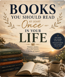 Books You Should Read at Least Once in Your Life