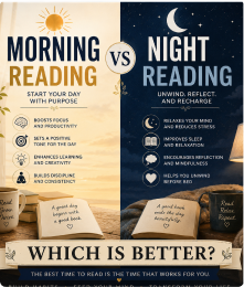 Morning Reading vs Night Reading: Which Is Better