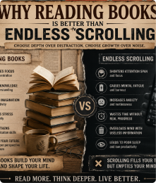Why Reading Books Is Better Than Endless Scrolling